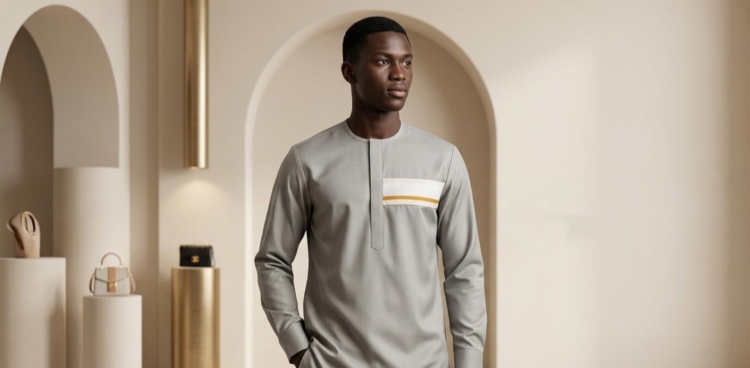 Chemise 43 — gris, portée